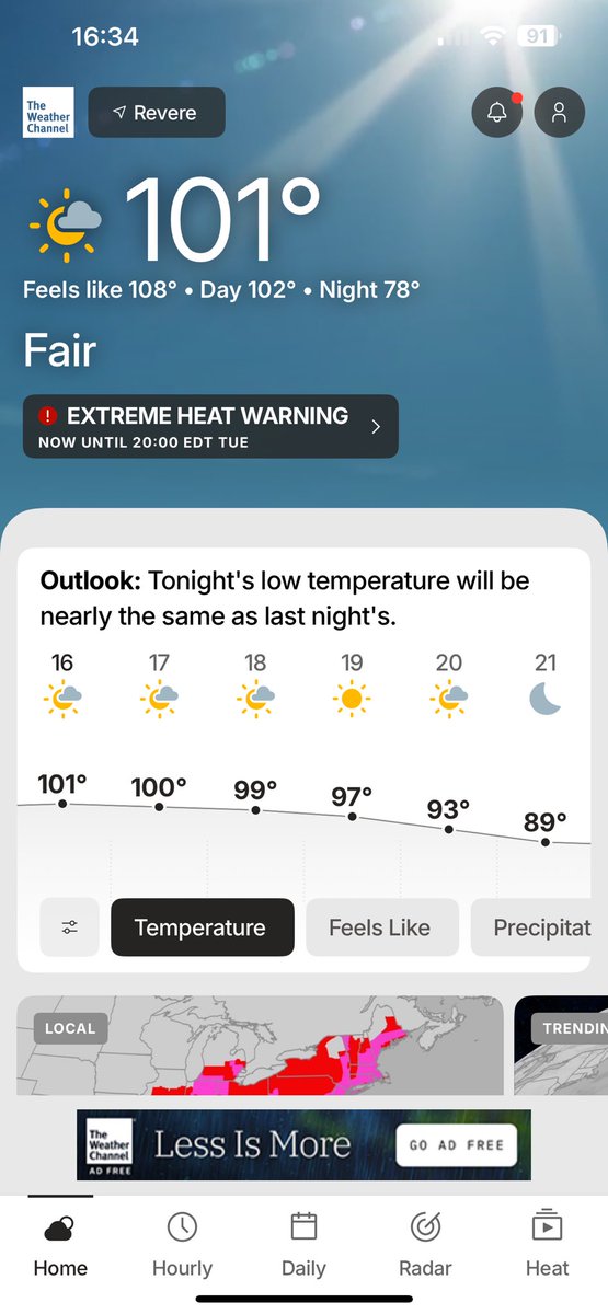 20MaRi83's tweet photo. Not complaining because I love SUMMER, but it’s hot! 🥵🥵 https://t.co/IUBqqCQkRO