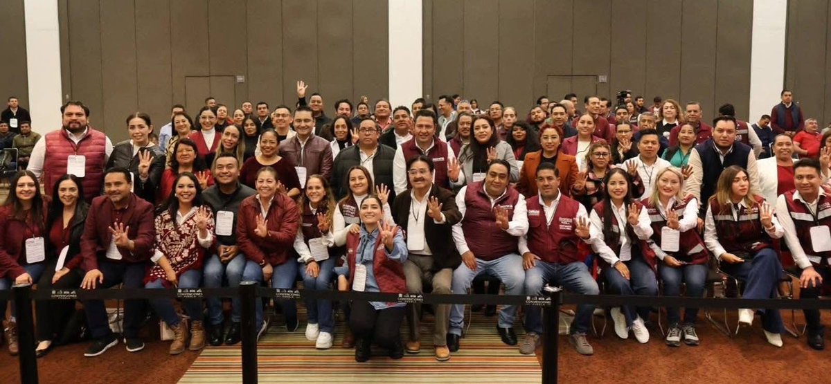 Presentes en el Consejo Estatal de Morena Puebla, refrendamos nuestro compromiso con el proyecto de transformación encabezado por nuestra presidenta #ClaudiaSheinbaum, junto al gobernador #AlejandroArmenta, fortalecemos la unidad y los principios de la #4T