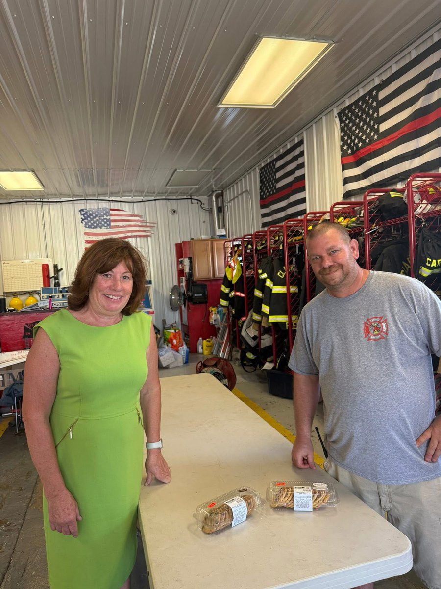 This afternoon, I visited Connected Community Schools, Clark Mills FD &amp; Senior Center to deliver meals and support those impacted by the storm.

Thank you to Oneida County, Chobani, first responders &amp; local nonprofits for stepping up. The Mohawk Valley always comes together.