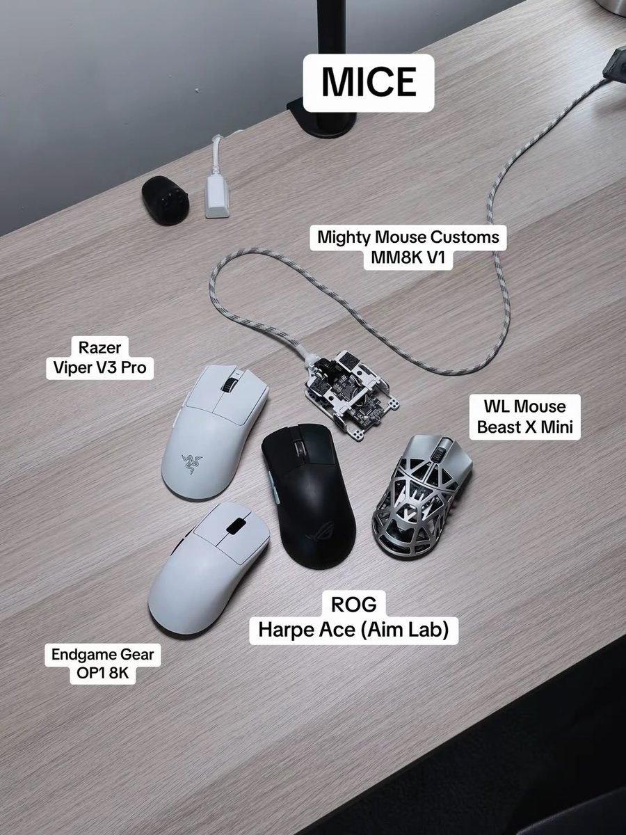 butters_tech's tweet image. what’s on your desk today?

#gamingmouse #gamingmice #gamingkeyboard #gamingmousepad