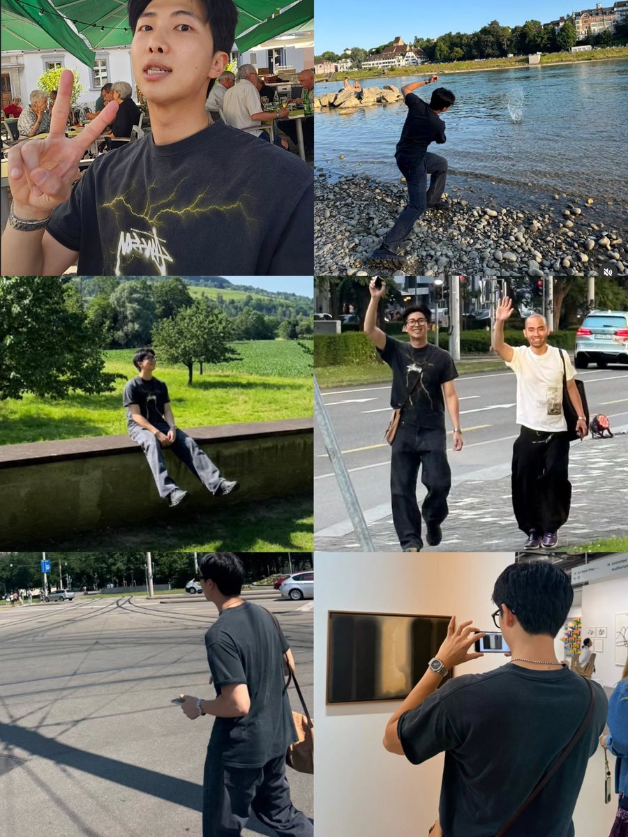 sevenrchive's tweet image. NAMJOON CAME HOME!! 💚