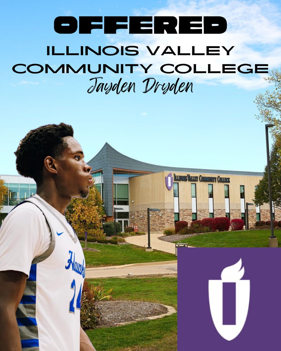 Congratulations to Jayden Dryden on receiving an Athletic Scholarship to play at Illinois Valley CC!

#GoHawks #WeOverMe