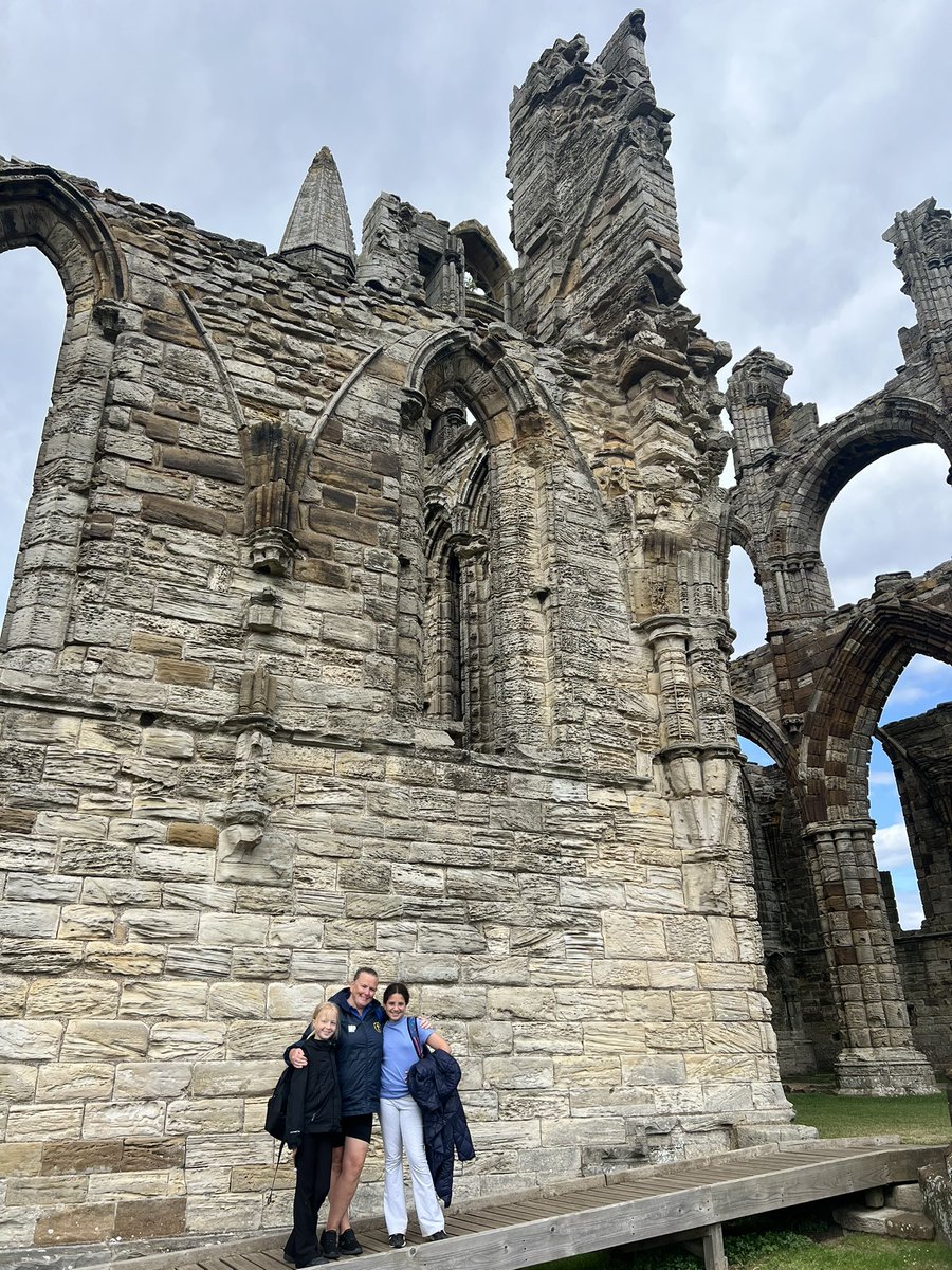 We had a fascinating time hearing about the history of Whitby Abbey and exploring the ruins. Thank you Mr Shuttleworth for sharing such an interesting summary of its history since 700AD.