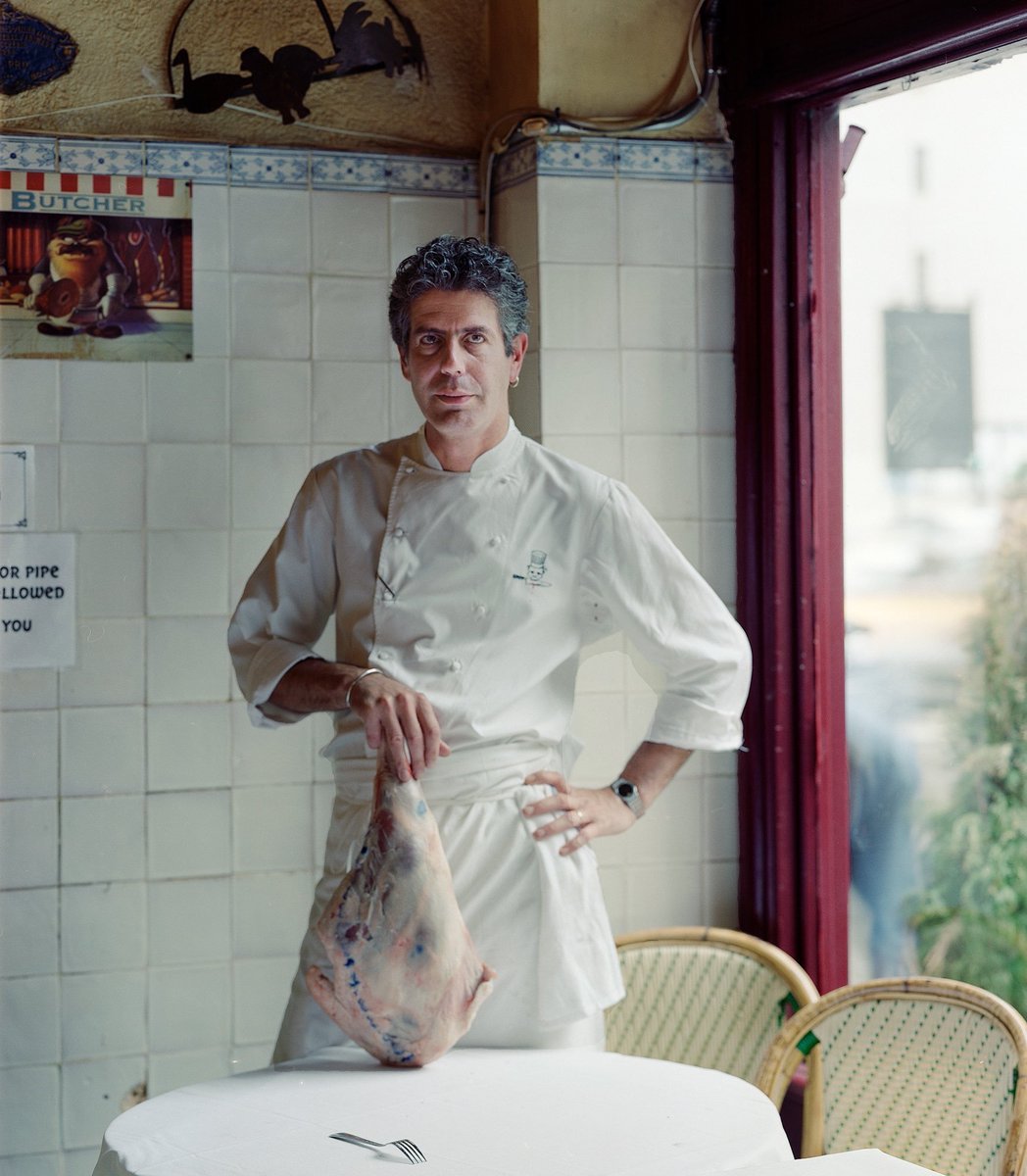 Anthony Bourdain, born on this day in 1956 👑