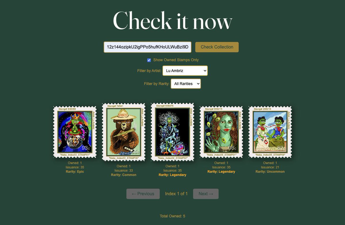 Not enough <a href="/NSIDirectory/">Nakamoto STAMP Index</a> .

Check your NSI collection now.  
nsidirectory.com/collectors

<a href="/ByLuaambriz/">By.luaambriz</a> <a href="/BTCStampArt/">Everything Bitcoin Stamps Art 🎨</a> <a href="/Stampchain/">Bitcoin Stamps (Official) 🪙</a>