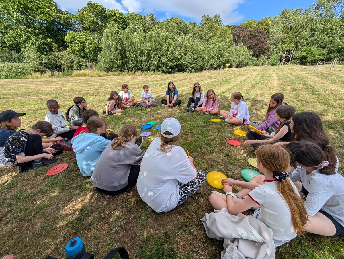 ESJ_Primary's tweet photo. Another fabulous day at a very sunny Caythorpe Court. Mrs Turner particularly liked one of their games today (See the video - you'll have to ask the children about it!) https://t.co/abFapvl5wE