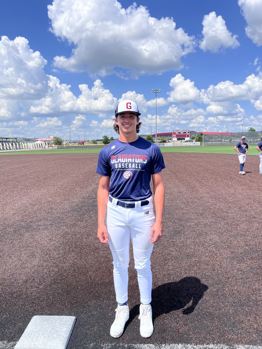 ✭Five Tool Texas✭ (@fivetooltexas) on Twitter photo #ConnieMack25 F: <a href="/gladbaseballbmt/">gladiator.baseball</a> 17U Hampshire 2, Fort Worth Cats Black 1
PoG: <a href="/MaxPachar8/">Max Pachar</a> 7 IP, 2K, 5H, ER
Notable: <a href="/OwenSettle/">Owen Settle</a> 6 IP, 5K, 2H, 0 ER #ConnieMack25 F: <a href="/gladbaseballbmt/">gladiator.baseball</a> 17U Hampshire 2, Fort Worth Cats Black 1
PoG: <a href="/MaxPachar8/">Max Pachar</a> 7 IP, 2K, 5H, ER
Notable: <a href="/OwenSettle/">Owen Settle</a> 6 IP, 5K, 2H, 0 ER