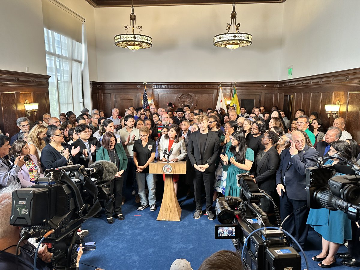 L.A. Area Chamber (@laareachamber) on Twitter photo Chamber President and CEO <a href="/LAChamberMaria/">Maria Salinas</a> joined <a href="/MayorOfLA/">Mayor Karen Bass</a> at a recent press conference to address how recent immigration enforcement actions are impacting L.A.’s economy. Chamber President and CEO <a href="/LAChamberMaria/">Maria Salinas</a> joined <a href="/MayorOfLA/">Mayor Karen Bass</a> at a recent press conference to address how recent immigration enforcement actions are impacting L.A.’s economy.