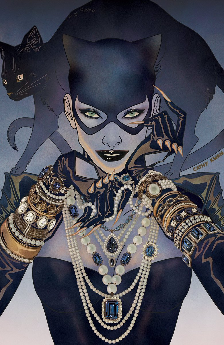 Cathy Kwan (@completelycathy) on Twitter photo My CATWOMAN variant 🐈⬛🖤💎 My CATWOMAN variant 🐈⬛🖤💎