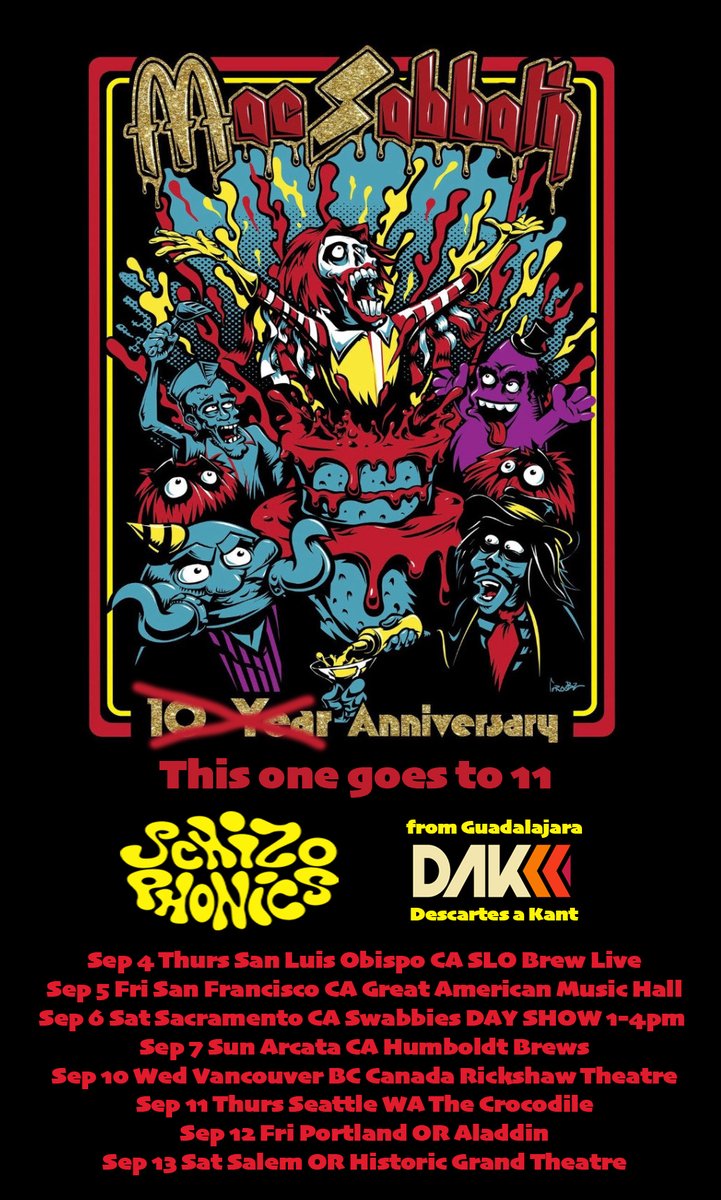 Mac Sabbath (@macsabbath) on Twitter photo 2025 West coast tour #MacSabbath <a href="/SchizophonicsSD/">The Schizophonics</a> and <a href="/DescartesaKant/">Descartes a Kant</a> Sept 4-13 San Louis Obispo, San Francisco, Sacramento, Arcata, Vancouver, Seattle, Portland, Salem info ant tix coming soon at officialmacsabbath.com 2025 West coast tour #MacSabbath <a href="/SchizophonicsSD/">The Schizophonics</a> and <a href="/DescartesaKant/">Descartes a Kant</a> Sept 4-13 San Louis Obispo, San Francisco, Sacramento, Arcata, Vancouver, Seattle, Portland, Salem info ant tix coming soon at officialmacsabbath.com