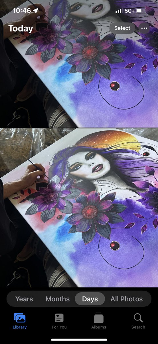 MariSMatarazzo's tweet image. The most honest pieces come when you&apos;re just listening.

To color. To breath. To memory.

That is how Melodies in purple arrived

#nftnyc2025 #VisualArts  #feminineenergy
