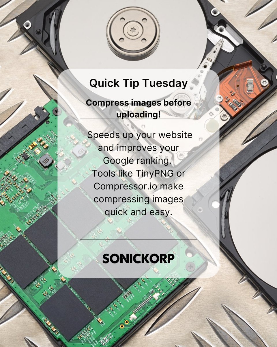 SonicKorp's tweet photo. Want to boost your site’s speed and SEO without touching a single line of code? Here’s one simple trick every business should know. https://t.co/HCGr5PfM6v