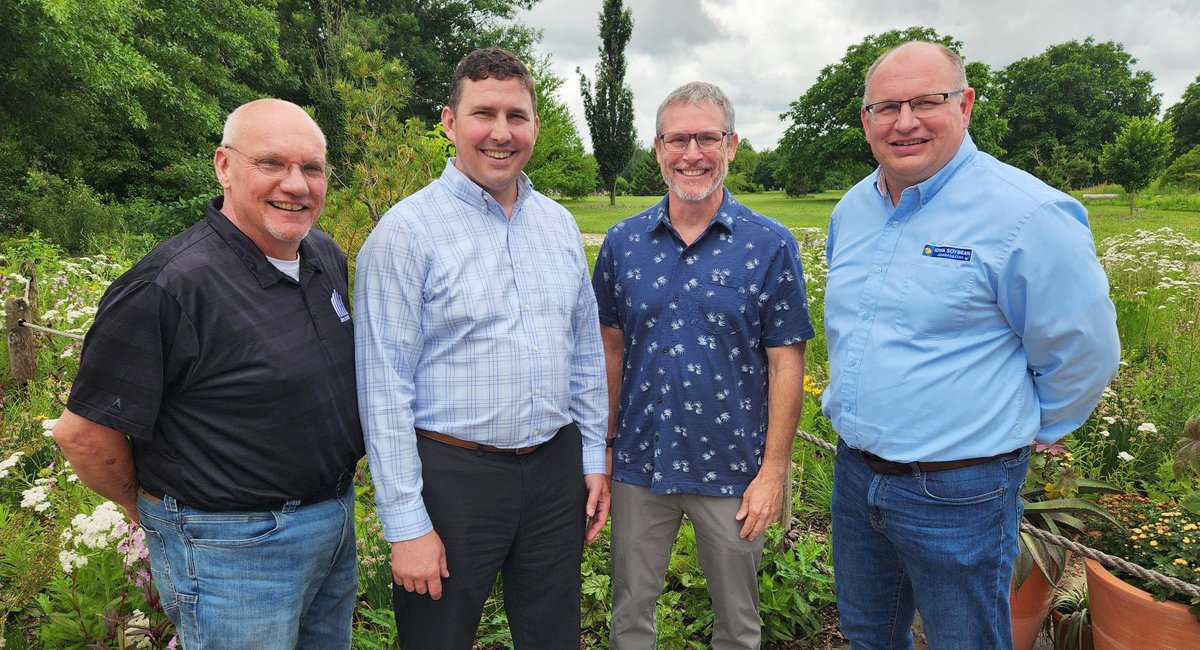 Iowa Soybean Research Center (@isu_soycenter) on Twitter photo We are excited to announce the addition of Drs. Licht & Whitham to the ISRC! >>
iowasoybeancenter.iastate.edu/news/2025/iowa… <a href="/IAStateResearch/">Iowa State University Research</a> <a href="/PlantPathISU/">ISU Plant Pathology</a> <a href="/isuagronomy/">Iowa State Agronomy</a> <a href="/IowaSoybeans/">IowaSoybeans</a> We are excited to announce the addition of Drs. Licht & Whitham to the ISRC! >>
iowasoybeancenter.iastate.edu/news/2025/iowa… <a href="/IAStateResearch/">Iowa State University Research</a> <a href="/PlantPathISU/">ISU Plant Pathology</a> <a href="/isuagronomy/">Iowa State Agronomy</a> <a href="/IowaSoybeans/">IowaSoybeans</a>