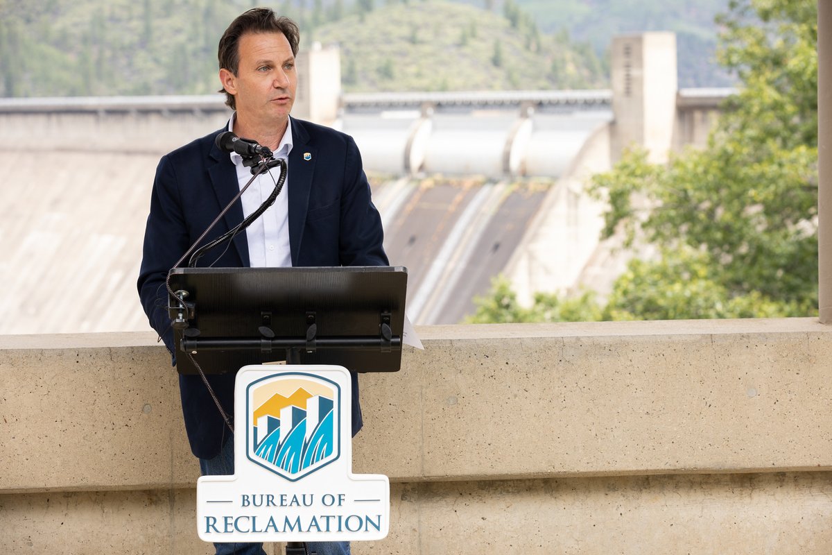 ReclamationCGB's tweet image. Last Friday, we celebrated 80 years of Shasta Dam—a cornerstone of California’s water infrastructure.
Built in 1945, it’s the second-largest concrete dam in the U.S., delivering water, power, and flood protection to millions.
#Shasta #CAWater