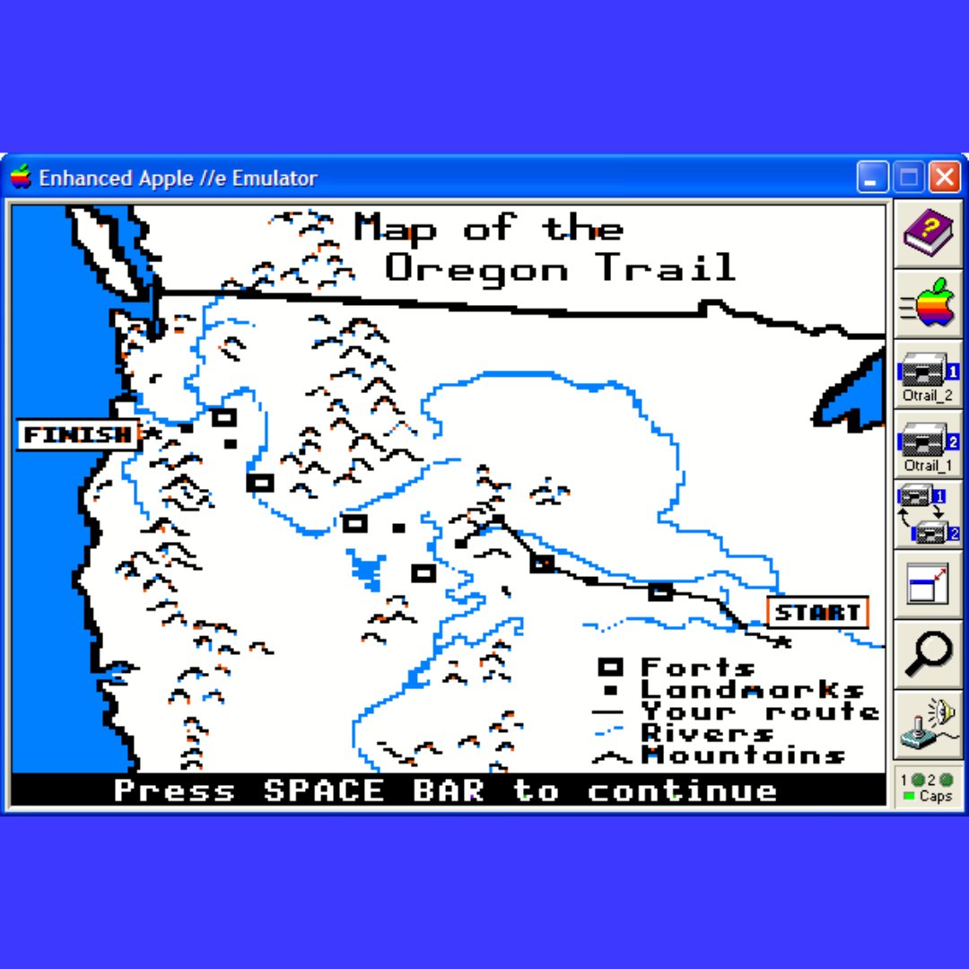 Throwback to the one that started it all! #oregontrail