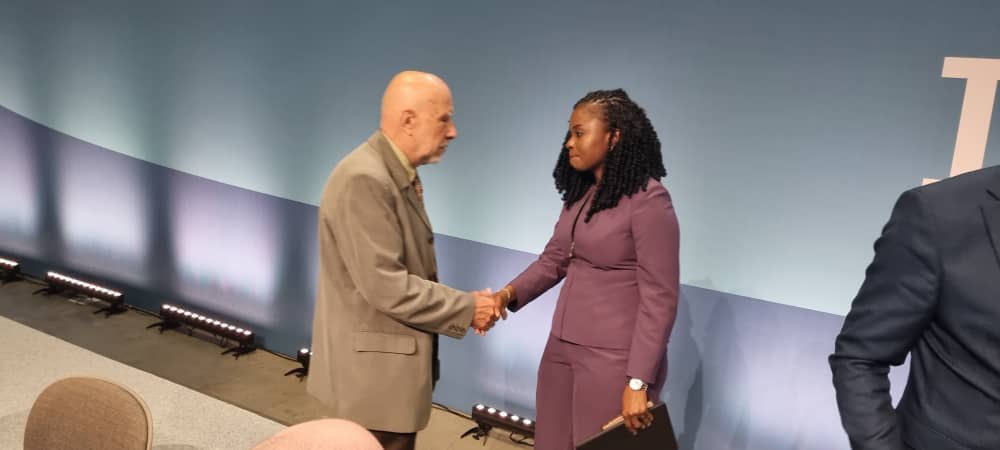 Ministry of Communication, Tech and Innovation (@mocti_sl) on Twitter photo Minister <a href="/SalimaMBah/">Salima Monorma Bah</a> is in Oslo for #IGF2025, marking 20 years of global dialogue on internet governance. 🇸🇱 She is joined panels on WSIS+20 & Data Governance, & met with GIZ Africa’s Director to deepen digital ties.
Watch live: youtube.com/@igf Minister <a href="/SalimaMBah/">Salima Monorma Bah</a> is in Oslo for #IGF2025, marking 20 years of global dialogue on internet governance. 🇸🇱 She is joined panels on WSIS+20 & Data Governance, & met with GIZ Africa’s Director to deepen digital ties.
Watch live: youtube.com/@igf