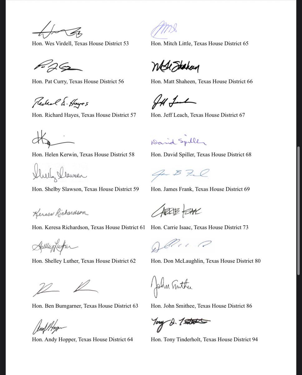 MaryEliseOBar's tweet image. The prospect of 89(1) including legislation such as SB 2880, cracking down on chemical abortion pills in Texas, is gaining traction. Check out the list of legislators, organizations requesting @GregAbbott_TX do so: