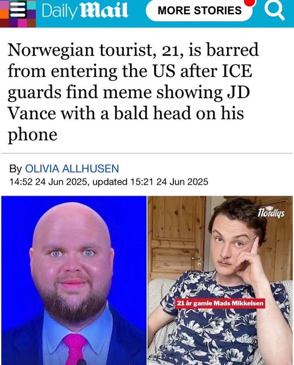 dorje_m's tweet image. It appears that JD Vance is quite sensitive about this picture, so whatever you do please don’t share or like it…