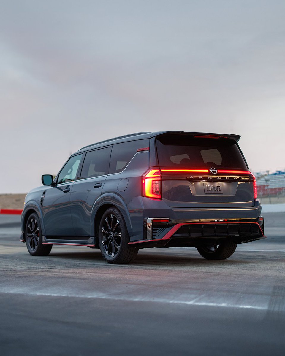 The first-ever, ultra-powerful #NissanArmada #NISMO just dropped. Now, un-drop your jaw.