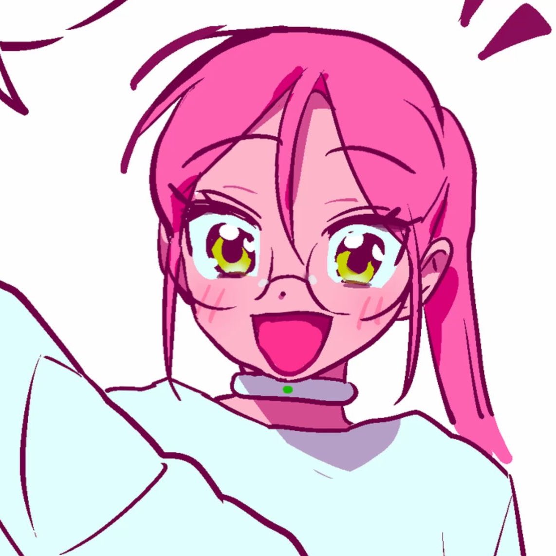 she looks so stupid here oh mizi my baby