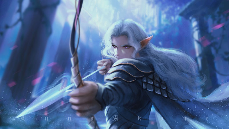 LunaAkane24's tweet photo. ๐น Fanart of Indris from AFK Arena Journey ๐น
I've been playing this game recently.
#AFKJourney #Indris #ElfArcher #FantasyArt #digitalpainting #Fanart #Illustration #ArtistsOnTwitter https://t.co/hudAE63Ies