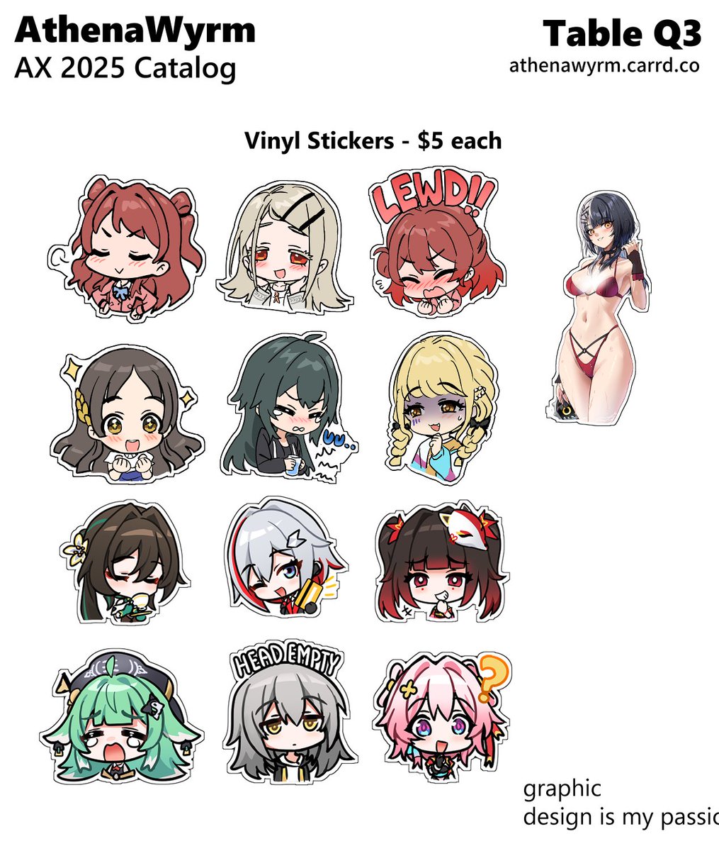My AX2025 artist alley catalog! Reposting because the uncensored one was not family friendly enough ig, hopefully this one is #AnimeExpo2025 #AX2025 #AXArtistAlley2025 #AX2025ArtistAlley #ax2025catalog #AXcatalog #axcatalog2025
