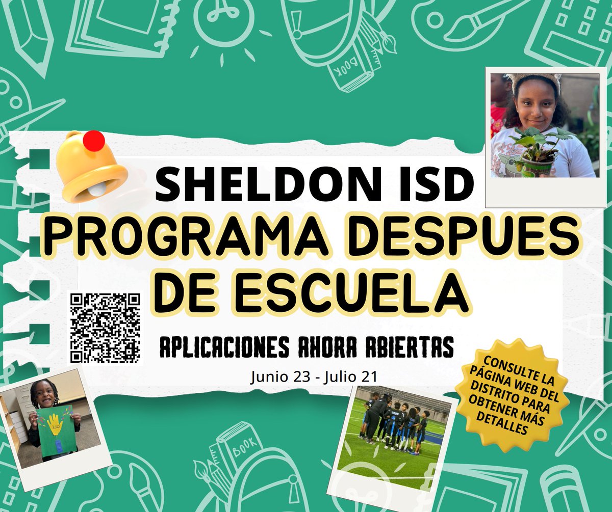 Sheldon ISD After School Program tweet media
