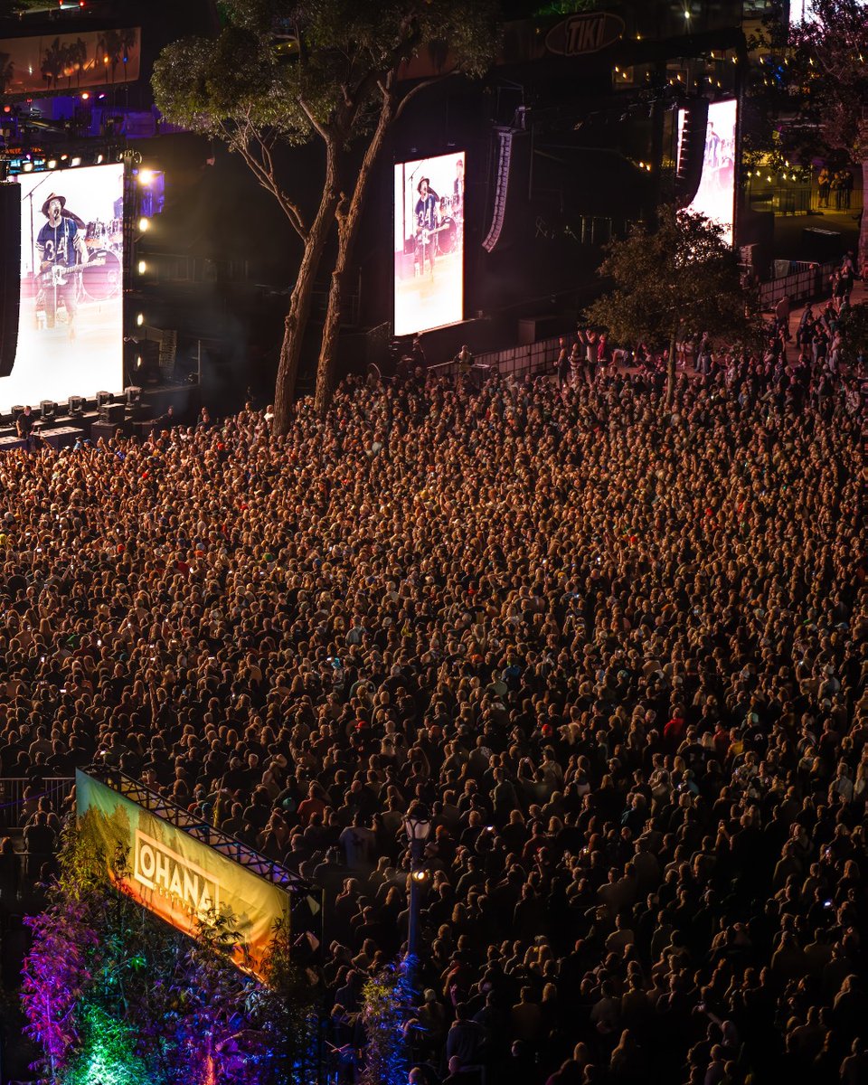 TheOhanaFest's tweet image. From above, it’s clear, #OhanaFest is the place to be 🤘
Don’t miss out, tickets are almost completely sold out! Lock yours in today 👉 ohanafest.com/tickets