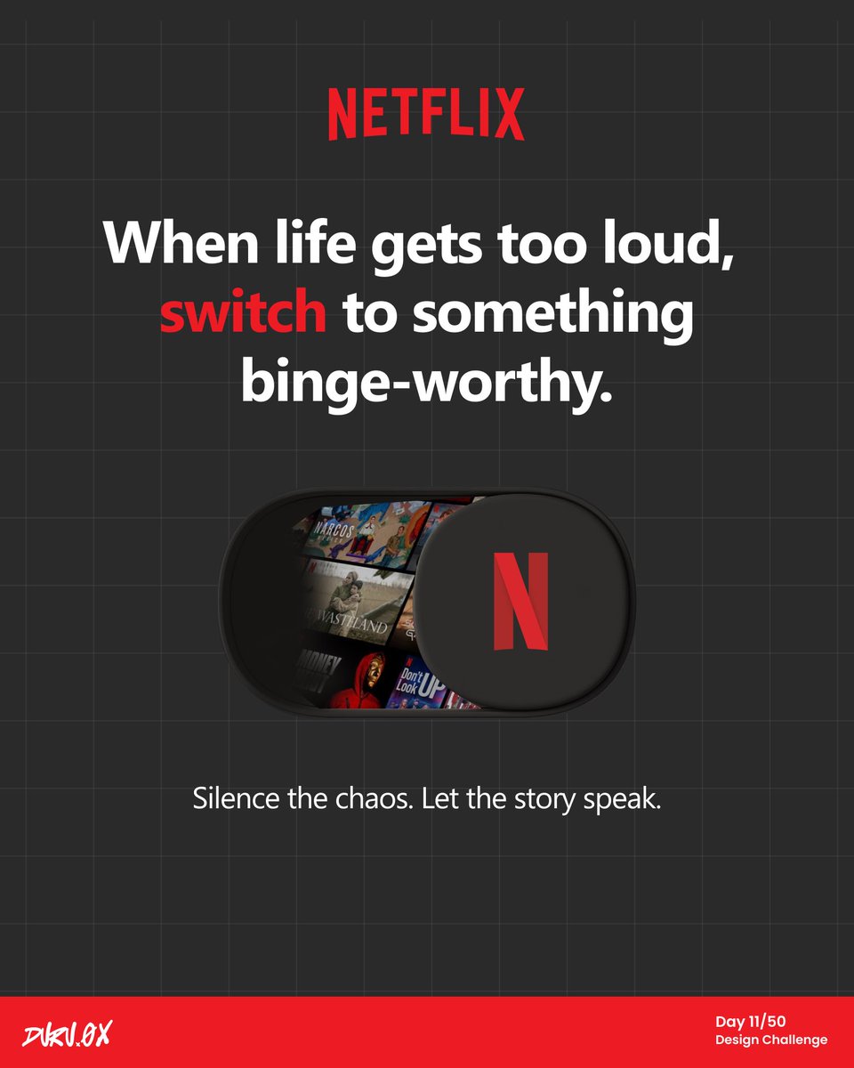 Day 11: creative ad for <a href="/NetflixNaija/">Netflix Nigeria</a>