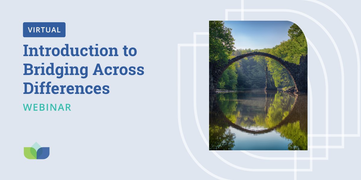 KernNetwork's tweet image. Looking ahead at the next KNN FOREST webinar, we’re excited to introduce the basics of beginning a practice of bridging across groups and individuals with different views and experiences. 

Join us in the FOREST on Thursday, July 17: bit.ly/3T55NFo