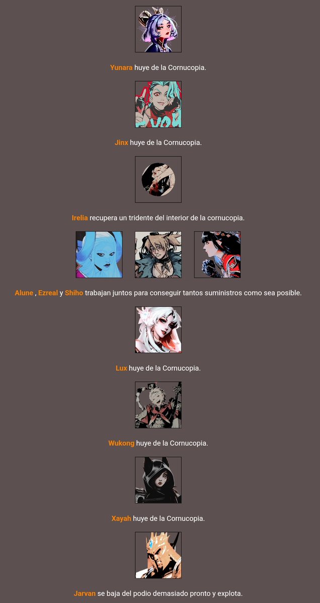 narcisusaxes's tweet photo. ALUNE, EZREAL Y SHIHO han hecho otra alianza.

IRELIA ha conseguido armarse. Que le jodan a las cuchillas flotantes.

JARVAN HA SIDO EJECUTADO POR UNA TORRE ENEMIGA. DÓNDE TE SENTASTE, JARVAN. https://t.co/lpd4NBKGhd