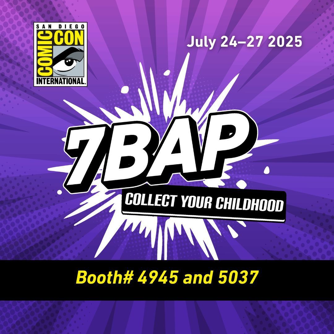 7BucksAPop's tweet image. 7BAP is heading to San Diego Comic-Con! 🎉 

Find us at Booths #4945 &amp;amp; #5037 with Signature Series signers, SDCC exclusives, Mystery Grail, PopShield, and more!

📆  July 24–27 at the San Diego Convention Center
Stay tuned — more reveals coming soon!

#7BAP #MysteryGrail…