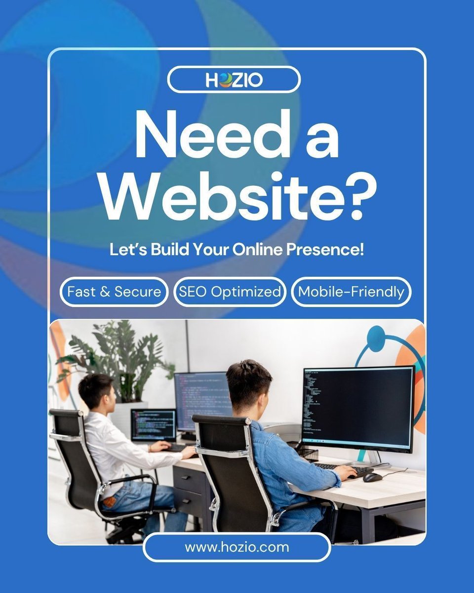 HozioSEO's tweet photo. Your website is your digital first impression. We help businesses create powerful online experiences through expert web design and development that blends style, speed, and strategy. Get your free proposal now! (631) 750 - 6295 
#Hozio #WebDesign #DigitalPresence #SEOExperts https://t.co/o8jvB6GyQl