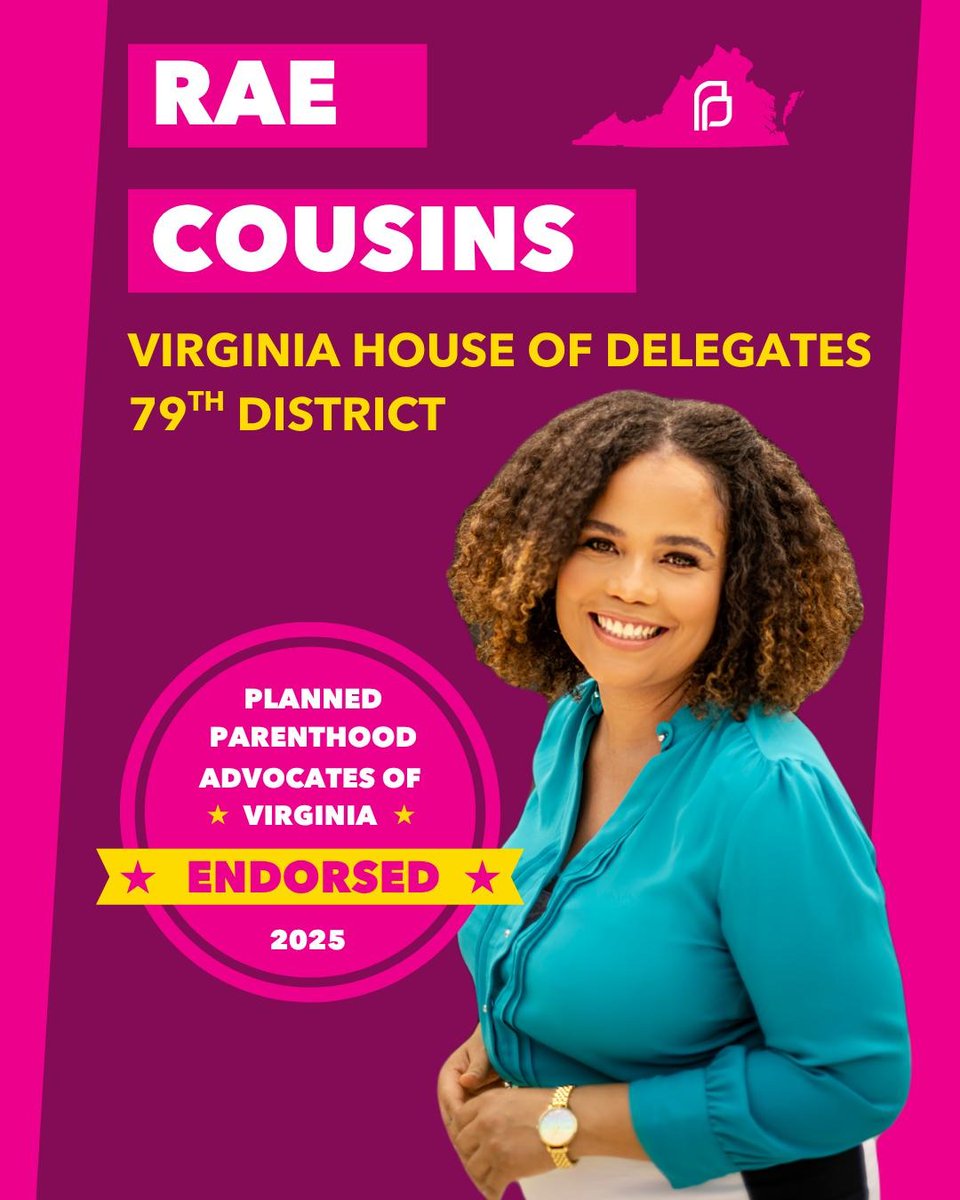 Rae_Cousins23's tweet image. Three years after Roe v. Wade was overturned, reproductive freedom is still under attack across the country. I am committed to safeguarding reproductive healthcare for every Virginian and proud to receive the endorsement of @PPAVirginia