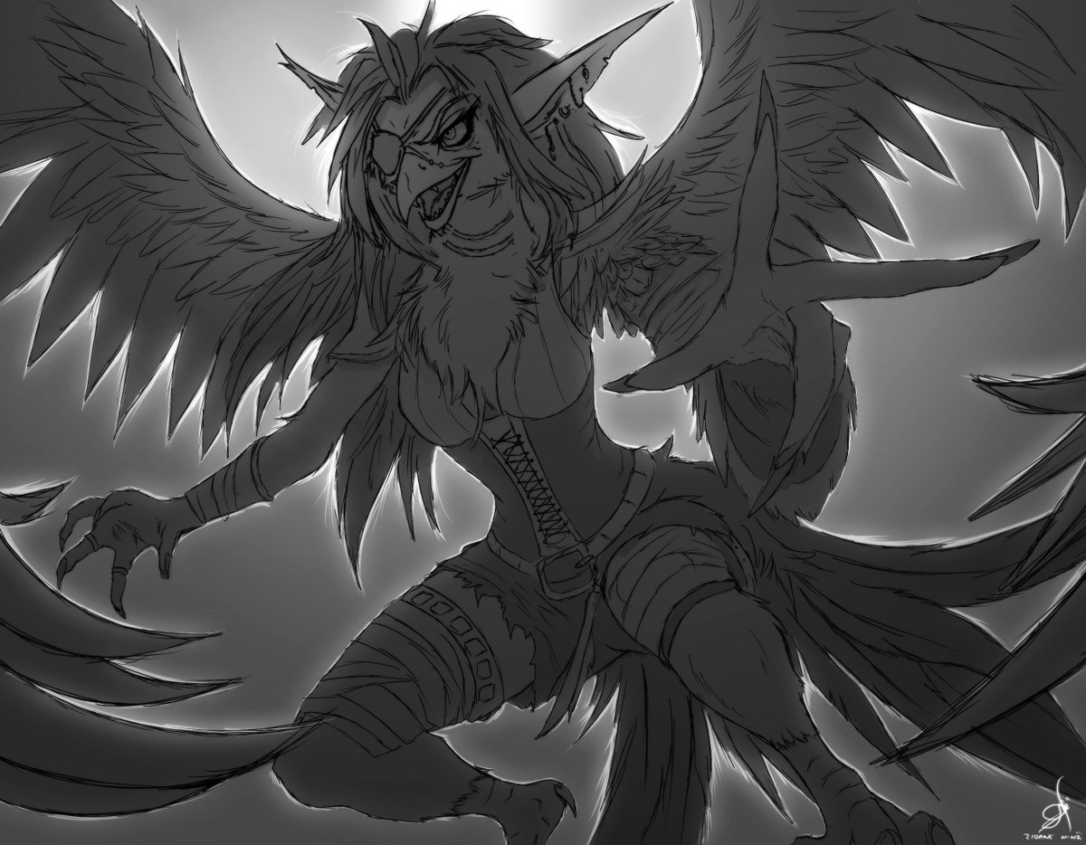 ZidaneMina's tweet photo. Aesterophe - The Pain Bringer
https://t.co/INRlZxdT7p
#avian #bird #anthro #furry #furryart #anthroart #anthrobird #furrybird #furryavian #grayscale #zidanemina #art #artwork #anthrofurry #eye_patch #aesterophe https://t.co/lX0MeA1qXT