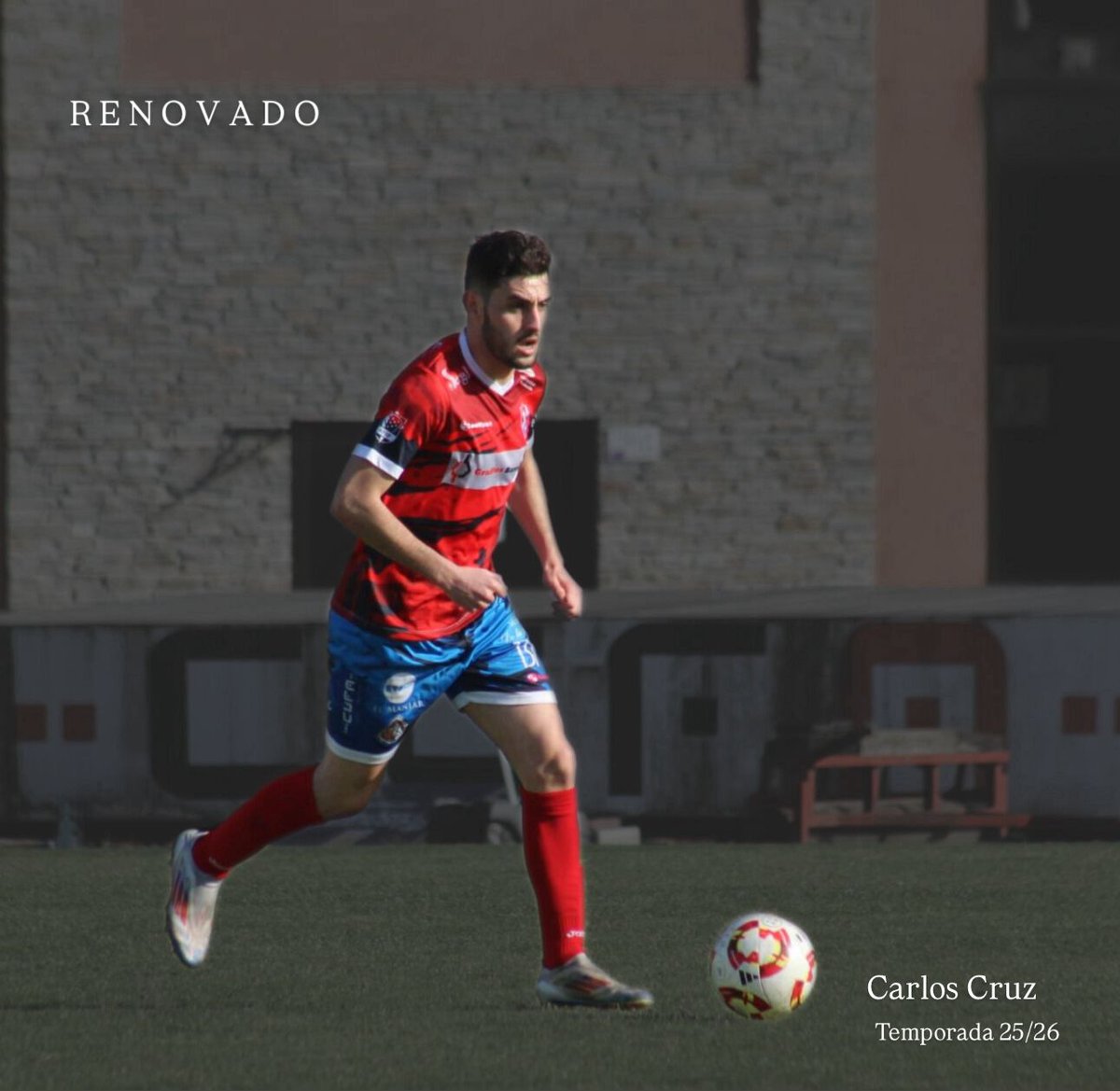 ✅ RENOVACIÓN ✅

Carlos Cruz quédase!

Un ano máis, poderemos contar coa calidade dun dos nosos capitáns. O noso “Cruz” seguirá dando leccións e maxia no centro do campo.

Seguimos facendo camiño, Carlos! ❤️💙

#ImosBarco 🚢