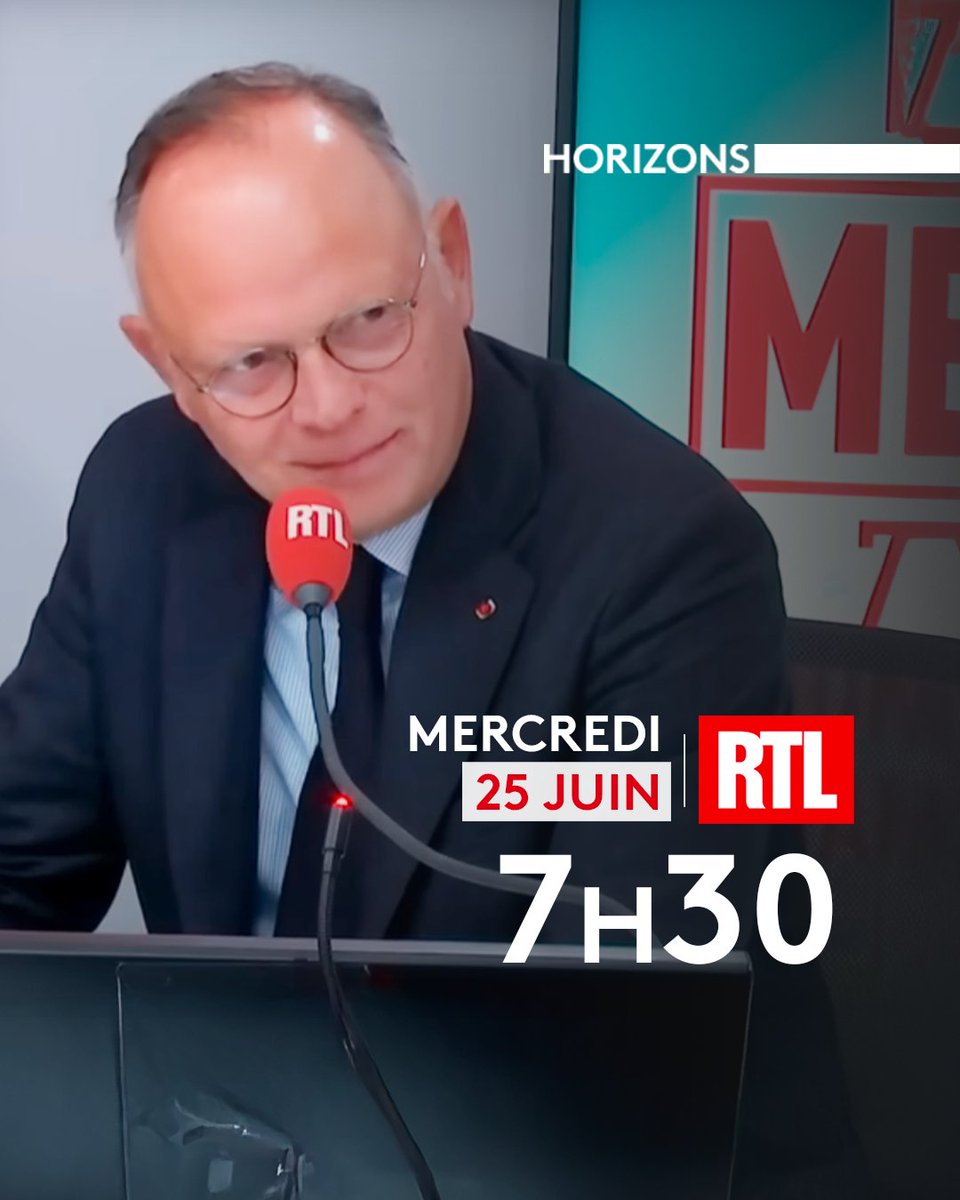 Horizons (@horizonsleparti) on Twitter photo 🔴 Rendez-vous à 7h30 sur <a href="/RTLFrance/">RTL France</a> !
Édouard Philippe sera l’invité de <a href="/ThomasSotto/">Thomas Sotto</a> dans #RTLMatin. 🔴 Rendez-vous à 7h30 sur <a href="/RTLFrance/">RTL France</a> !
Édouard Philippe sera l’invité de <a href="/ThomasSotto/">Thomas Sotto</a> dans #RTLMatin.