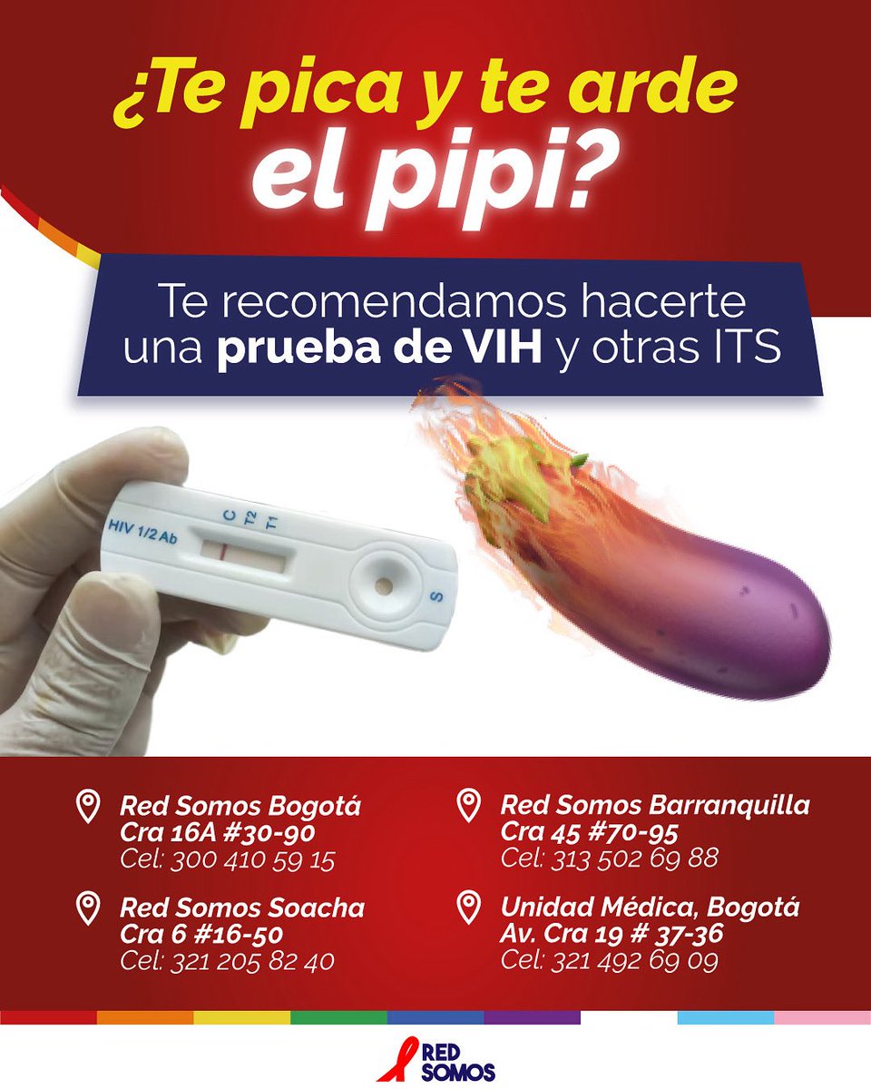 redsomos's tweet image. 🍆 💥 cuida tu salud sexual ✌️agéndate en ☎️3004105915