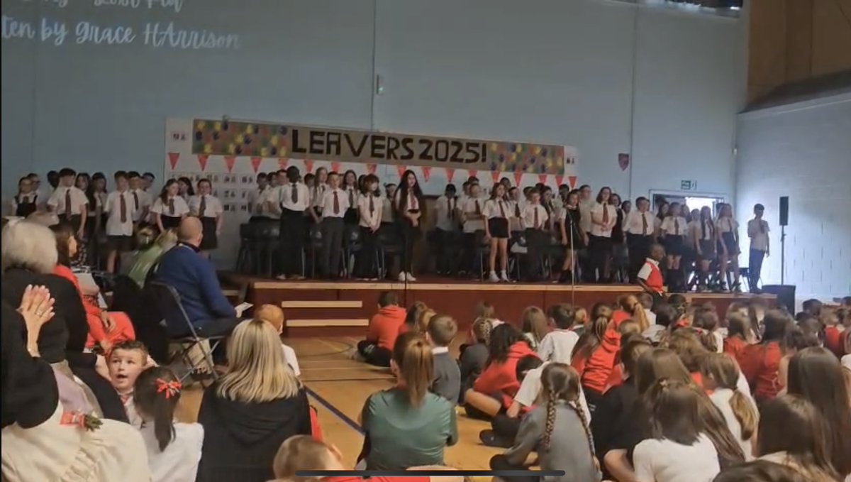 Thank you to all our P7 families, friends and invited guests who came to share our goodbyes this afternoon. What a bunch! A special thanks goes to the P7 staff team who put an enormous amount of time and effort into making this such a lovely experience for the children ❤️💫