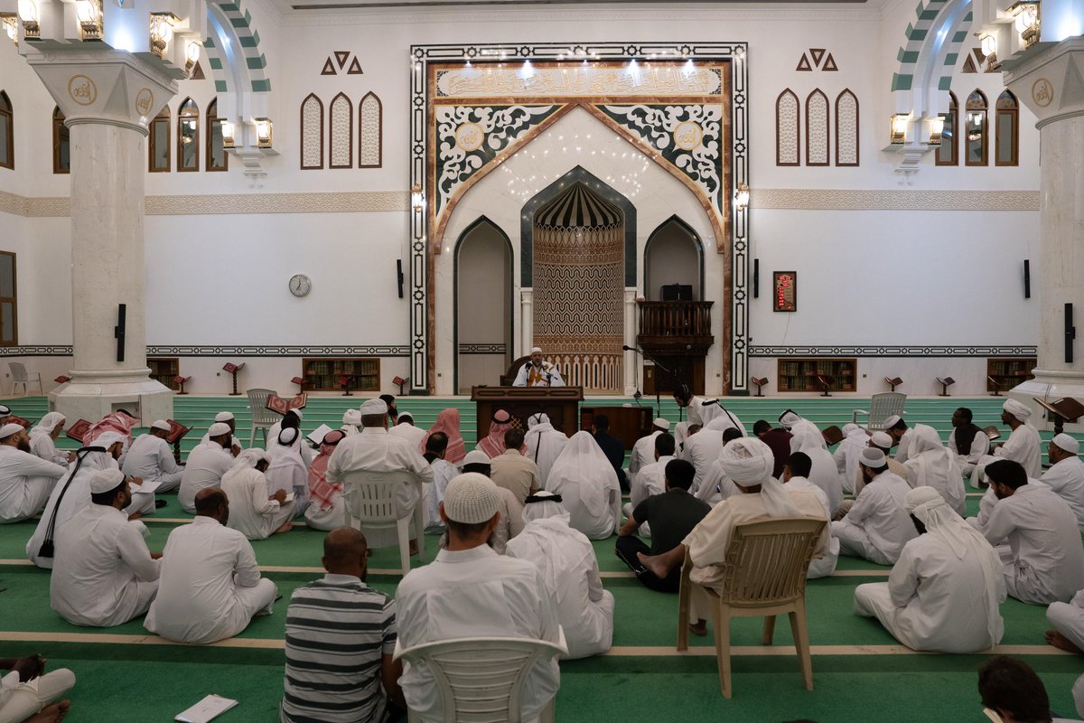 qmc_qa's tweet image. إذاعة القرآن الكريم بالمؤسسة القطرية للإعلام تنظم دورة شرعية بالتعاون مع وزارة الأوقاف والشؤون الإسلامية في شرح منظومة مائة المعاني والبيان خلال الفترة من 22 حتى 25 يونيو الجاري.