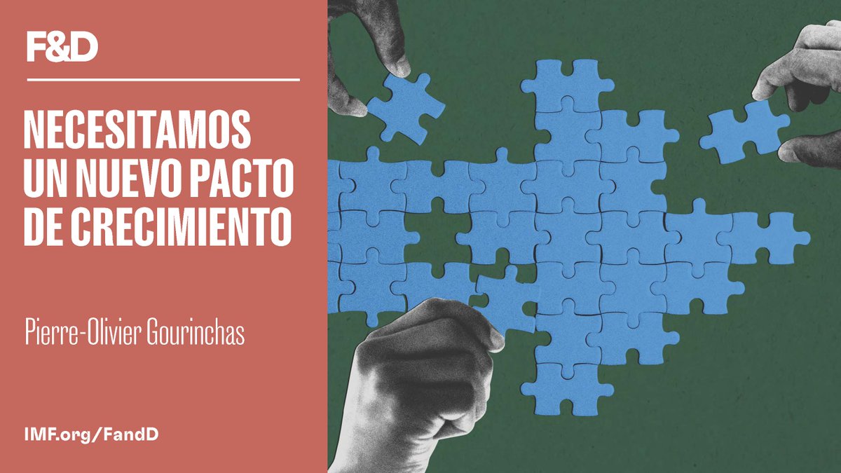 En un entorno de grandes cambios geopolíticos, el crecimiento económico puede experimentar una muy necesaria reactivación gracias a la innovación y la integración, escribe Pierre-Olivier Gourinchas, economista jefe del FMI, en Finanzas y Desarrollo ➡️⬇️ imf.org/es/Publication…