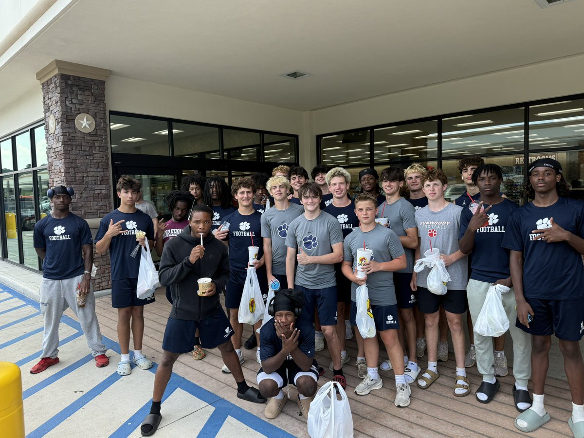 Heat index might’ve cut our Samford 7-on-7 short….but there’s always Buccee’s for the win!