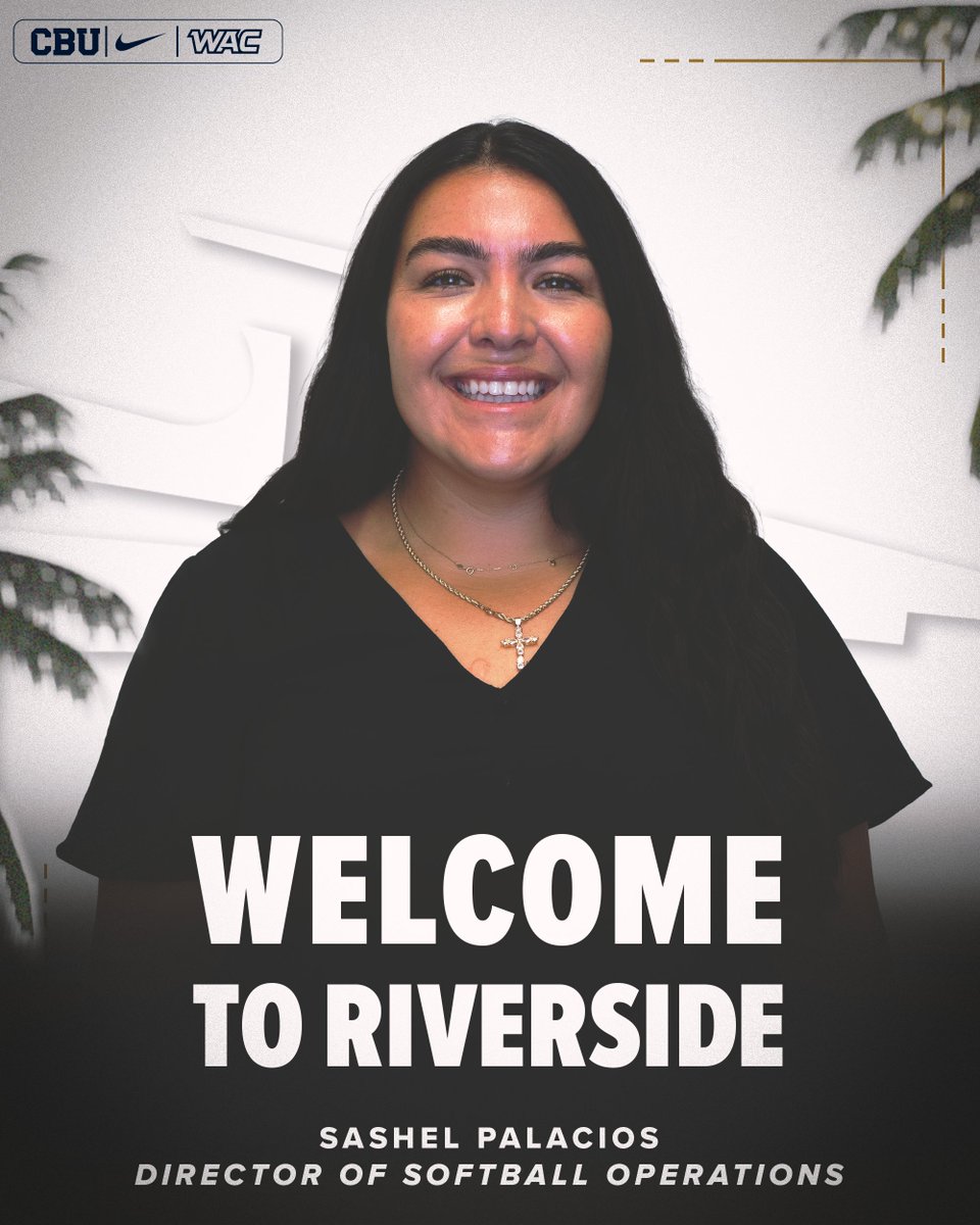 California Baptist Softball (@cbusoftball) on Twitter photo Please welcome Sashel to the Riv!
#LanceUp⚔️ Please welcome Sashel to the Riv!
#LanceUp⚔️