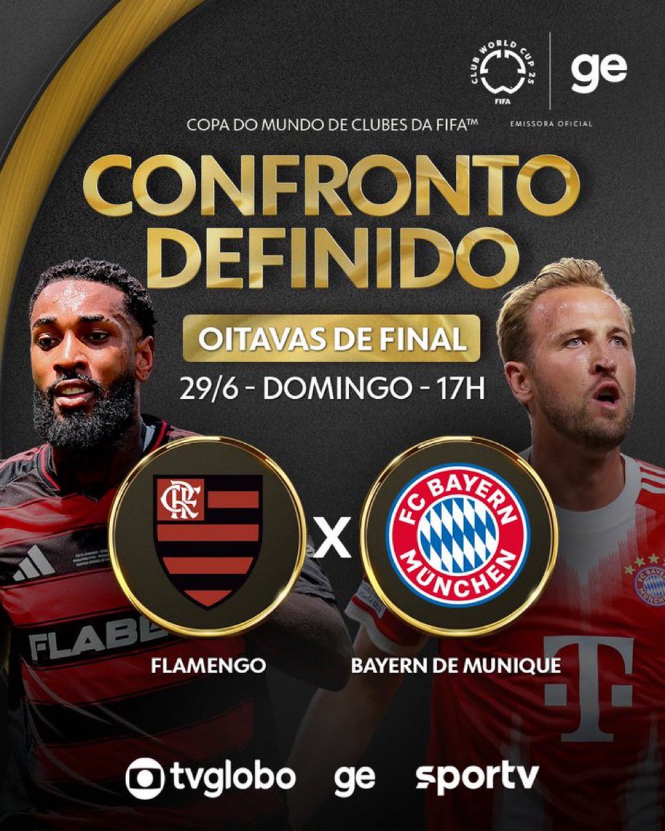 فلامينغو البرازيلي يواجه بايرن ميونيخ الألماني في دور الـ16 من كأس العالم للأندية