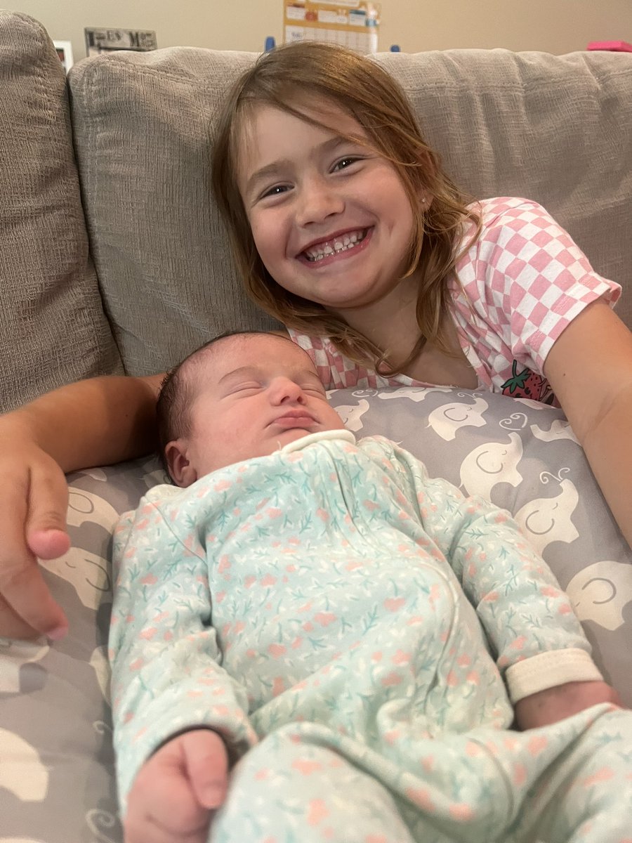 Jonsandman's tweet image. HOME SWEET HOME!!! 5 days in the NICU and she is happy to finally meet her siblings. The Pneumothorax has been fully healed!!! Thanks for all the love and support! So happy.