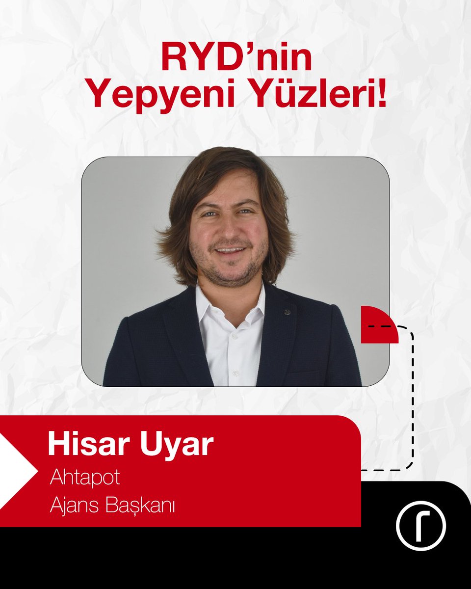 📢 RYD’nin yepyeni yüzleriyle tanışın!

💬 Ajans Başkanı olarak Ahtapot çatısı altında çalışan Hisar Uyar, aramıza katıldı!

🔗 Üyelik için link bio’da!

#RYD