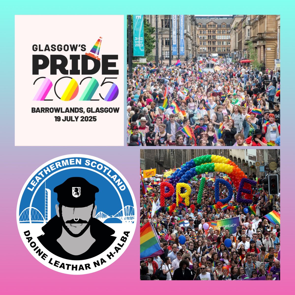 Glasgow Pride is fast approaching Saturday 19th July. March route, meeting point and start time haven’t been announced yet.  More details to follow.