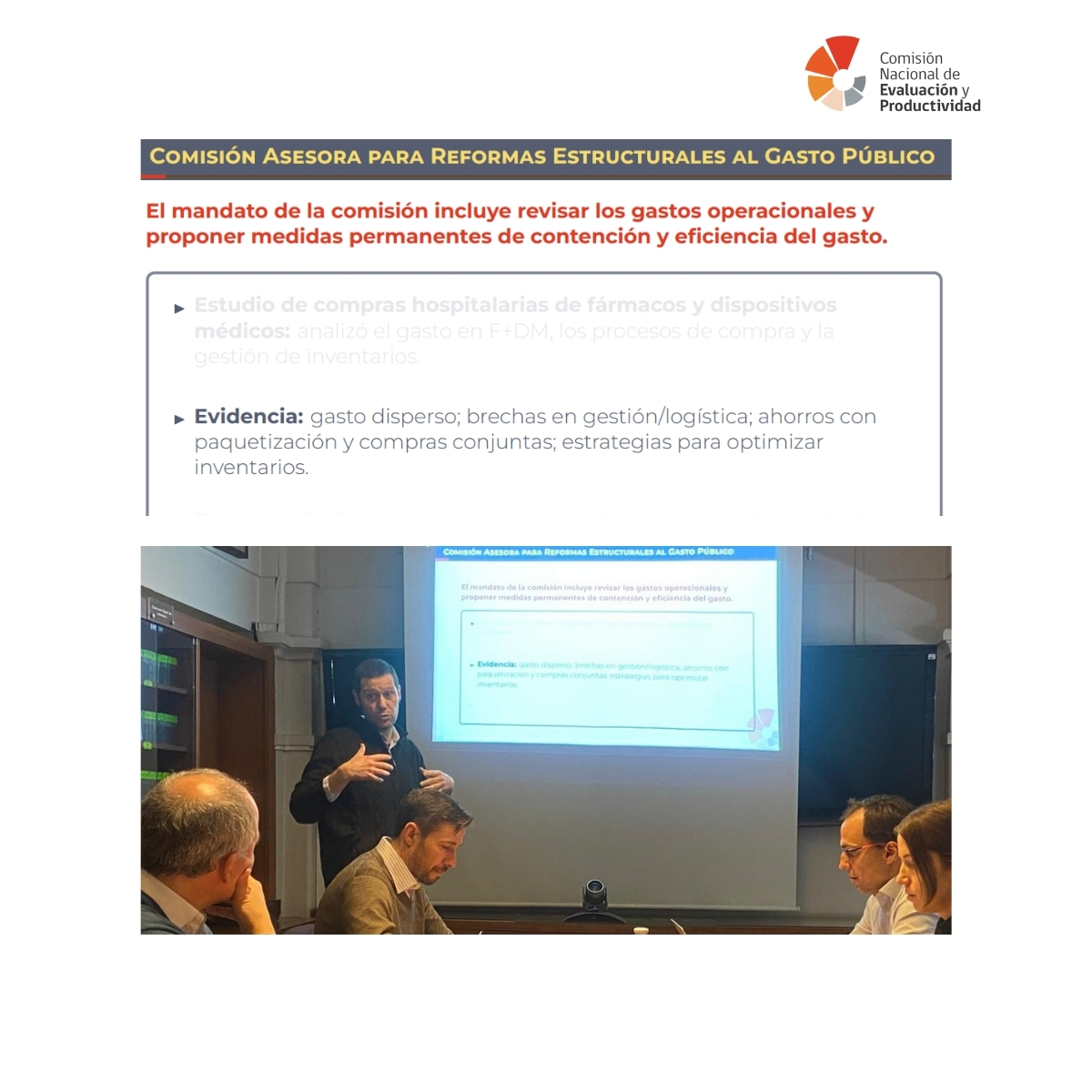 Comisión Nacional de Evaluación y Productividad tweet media