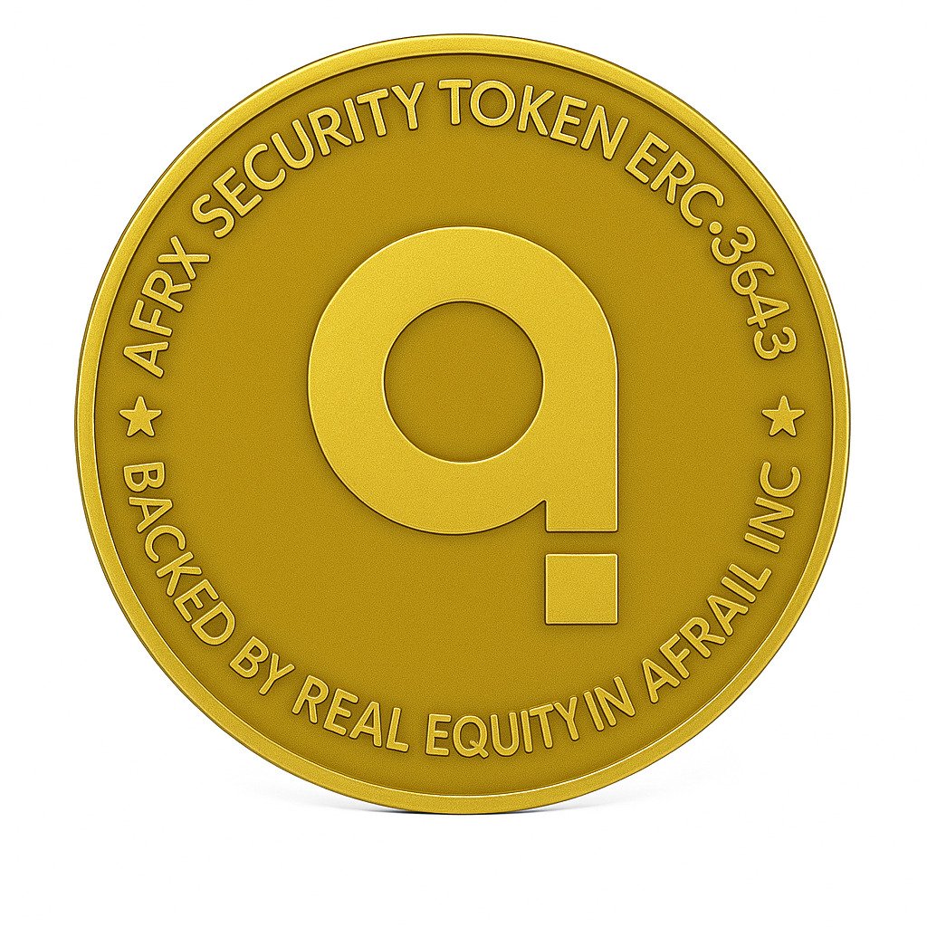 simonkapenda's tweet image. $AFRX | Security Token for Real-World Assets
🔒 Regulated &amp;amp; Equity-Backed
🏗️ Access large-scale projects with small capital
📈 Potential dividends + future liquidity
🌍 Africa | U.S. | Middle East
📲 Join the movement: afrx.io

#AFRX #SecurityToken #ERC3643 #Web3