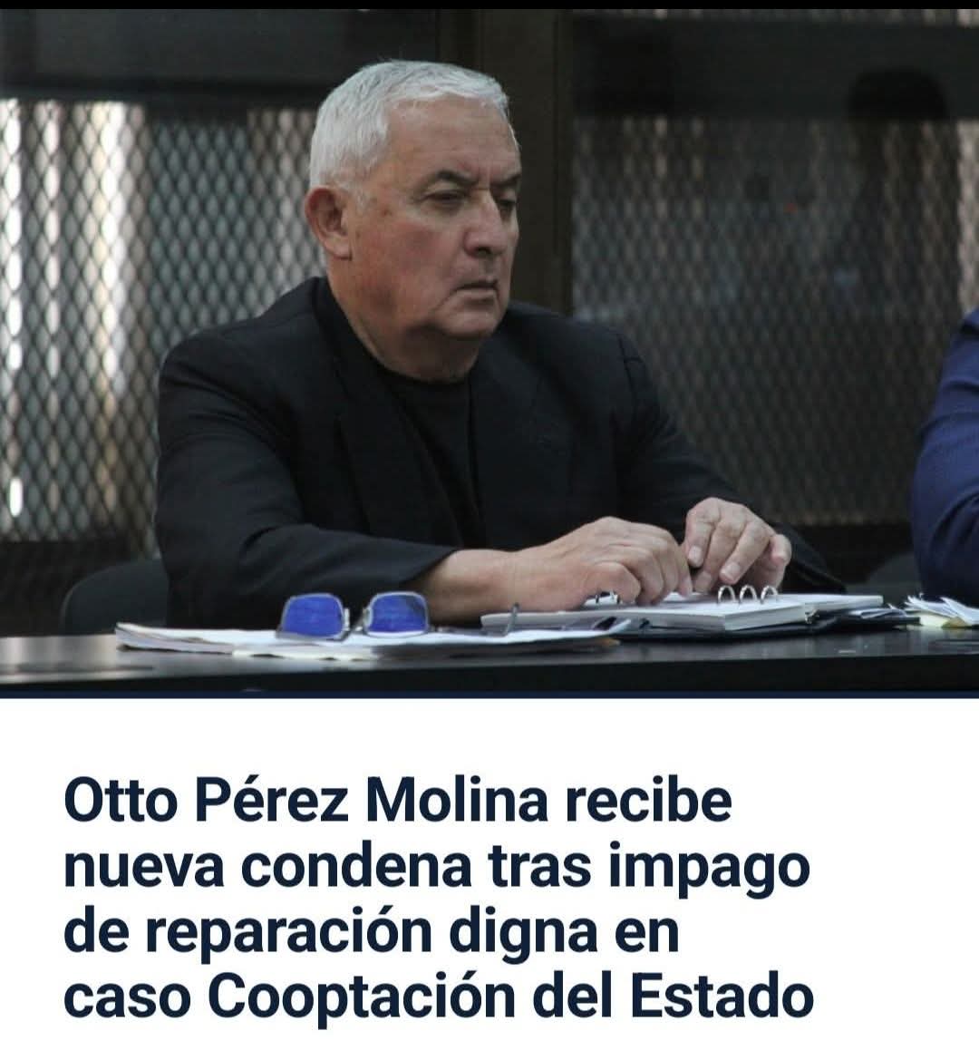 ❌️LES DIJIMOS Q VOLVERIA A LA CARCEL. PUES Oto Pérez Molina le dieron 9 AÑOS MAS.
AHORA Q LE LLEVE CIGARROS #luishernandezazmitia ❌️

O no le llego al precio al Juez
 O se está lavando  la cara el <a href="/OJGuatemala/">Organismo Judicial</a> xq  acaban de sentenciar a 9 años a ALIAS "TITO" Otto Perez Molina